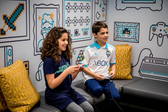 Children Playing Video Games